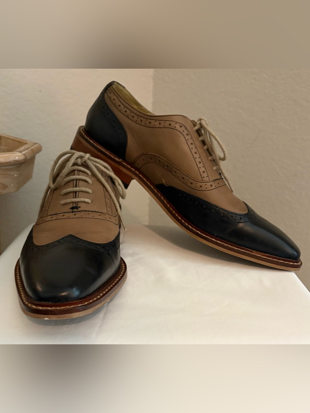 Giorgio Brutini Men's Daunt Tuxedo Oxfords Shoes Size 9.5 - Picture 2 of 8
